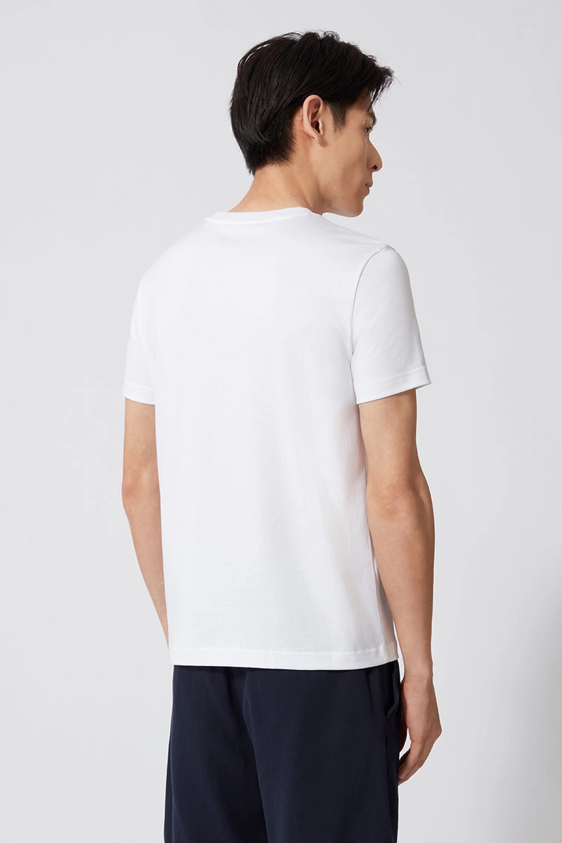 Regal Crew Neck T-Shirt | White WH001Z Fashion-Forward Look Simple Chic
