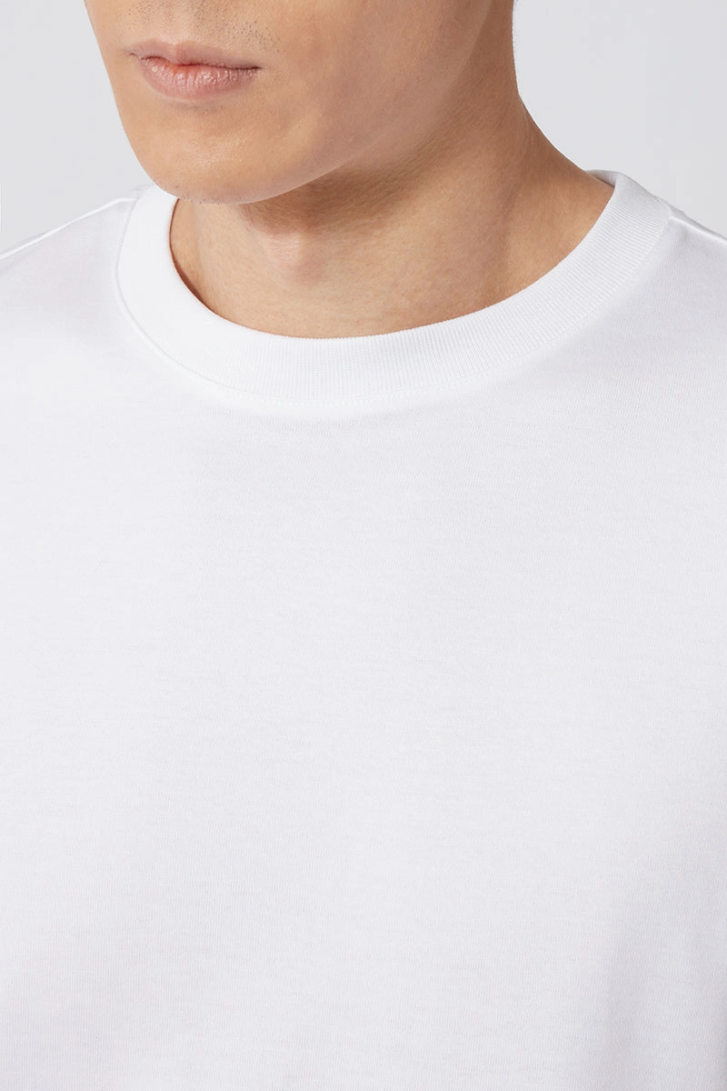 Regal Crew Neck T-Shirt | White WH001Z City Fashion
