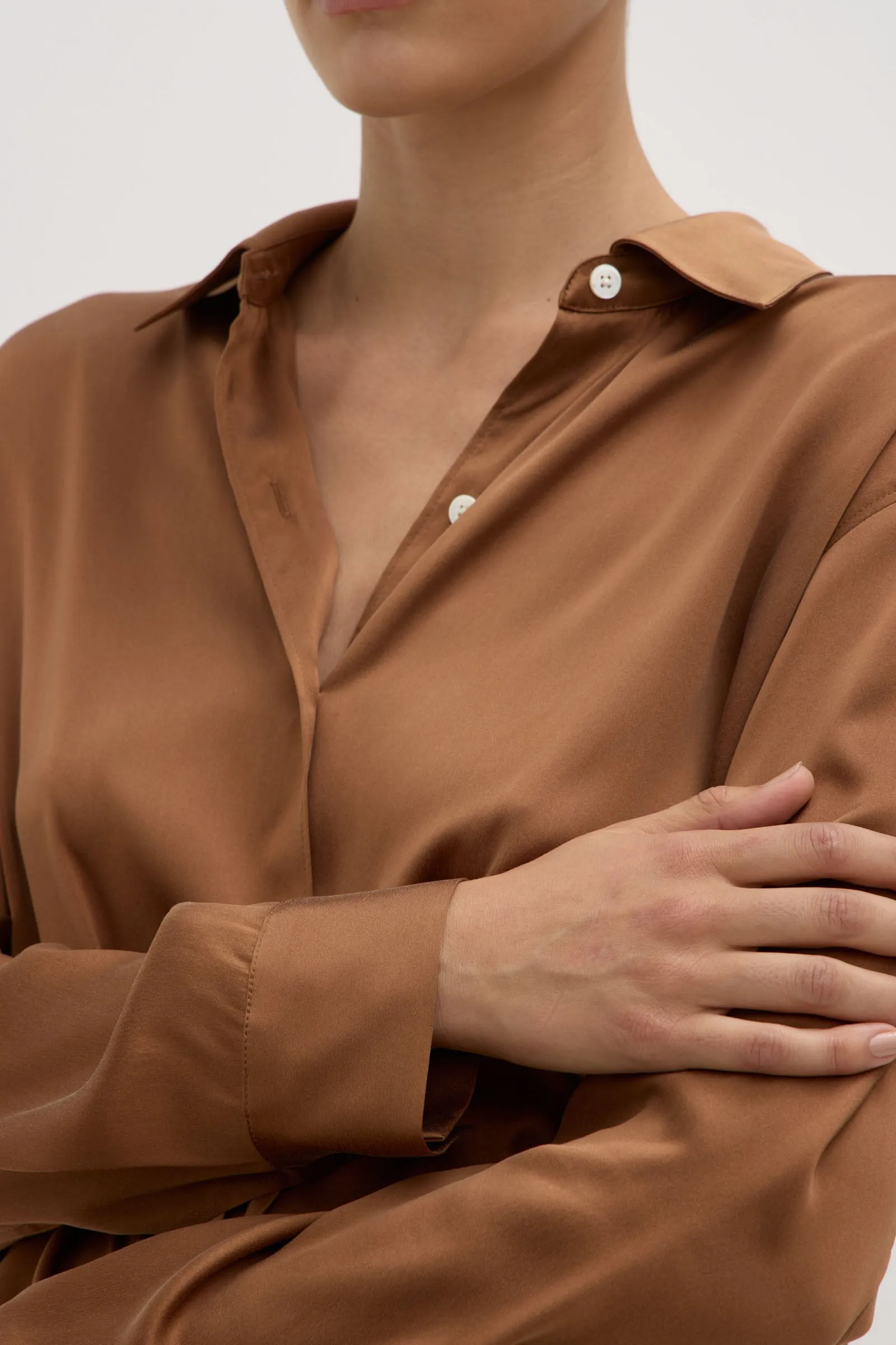 Pippa Silk Shirt Sophisticated Style