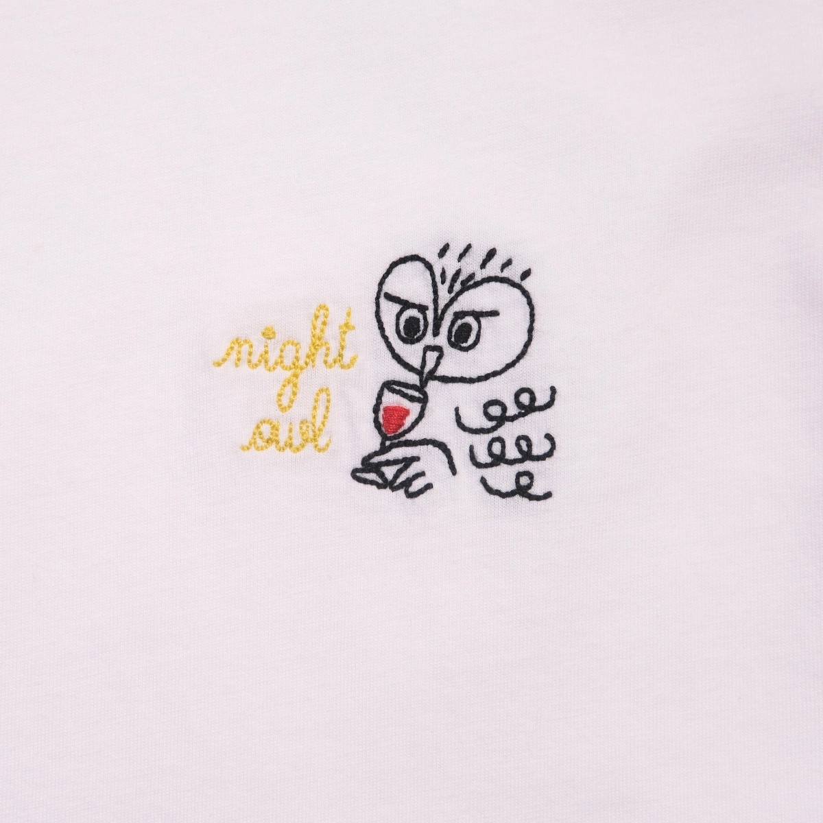 Fashion Comfort Poitou Night Owl Organic Cotton T-Shirt (unisex)