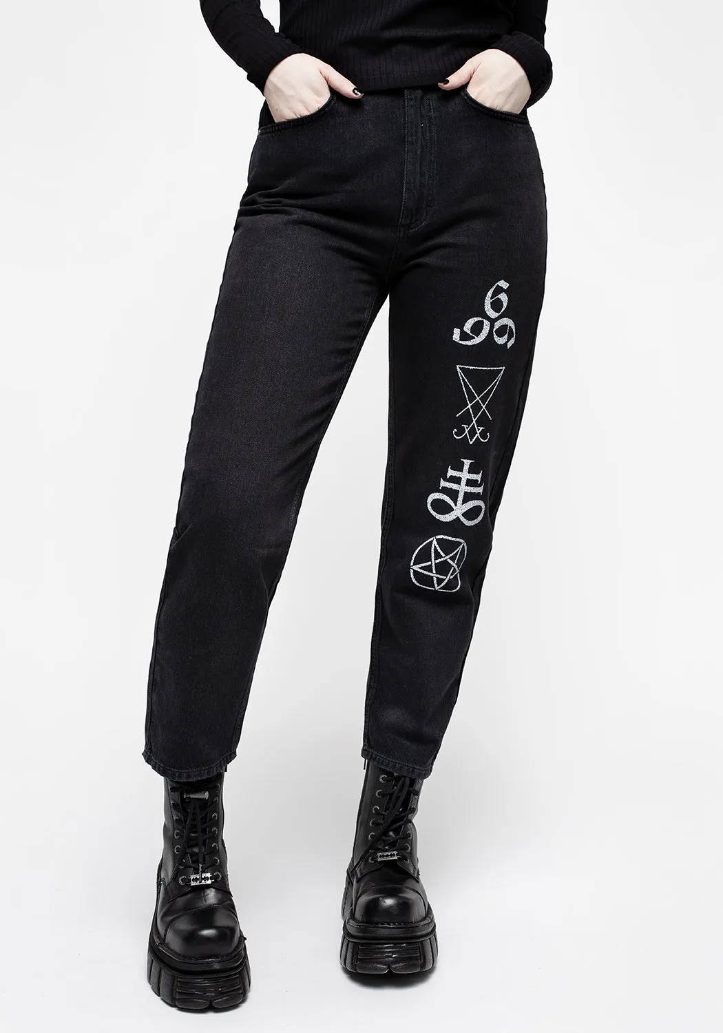 Infernal Mom Jean Work Outfit
