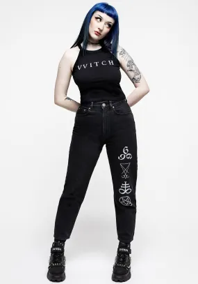 Infernal Mom Jean Daily Fashion