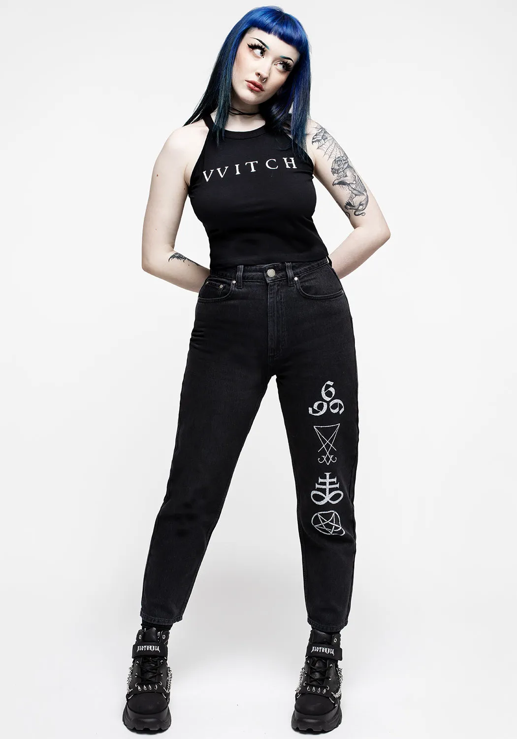 Infernal Mom Jean Daily Fashion