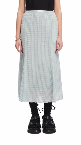 Wrinkle Chiffon Skirt Refined Texture