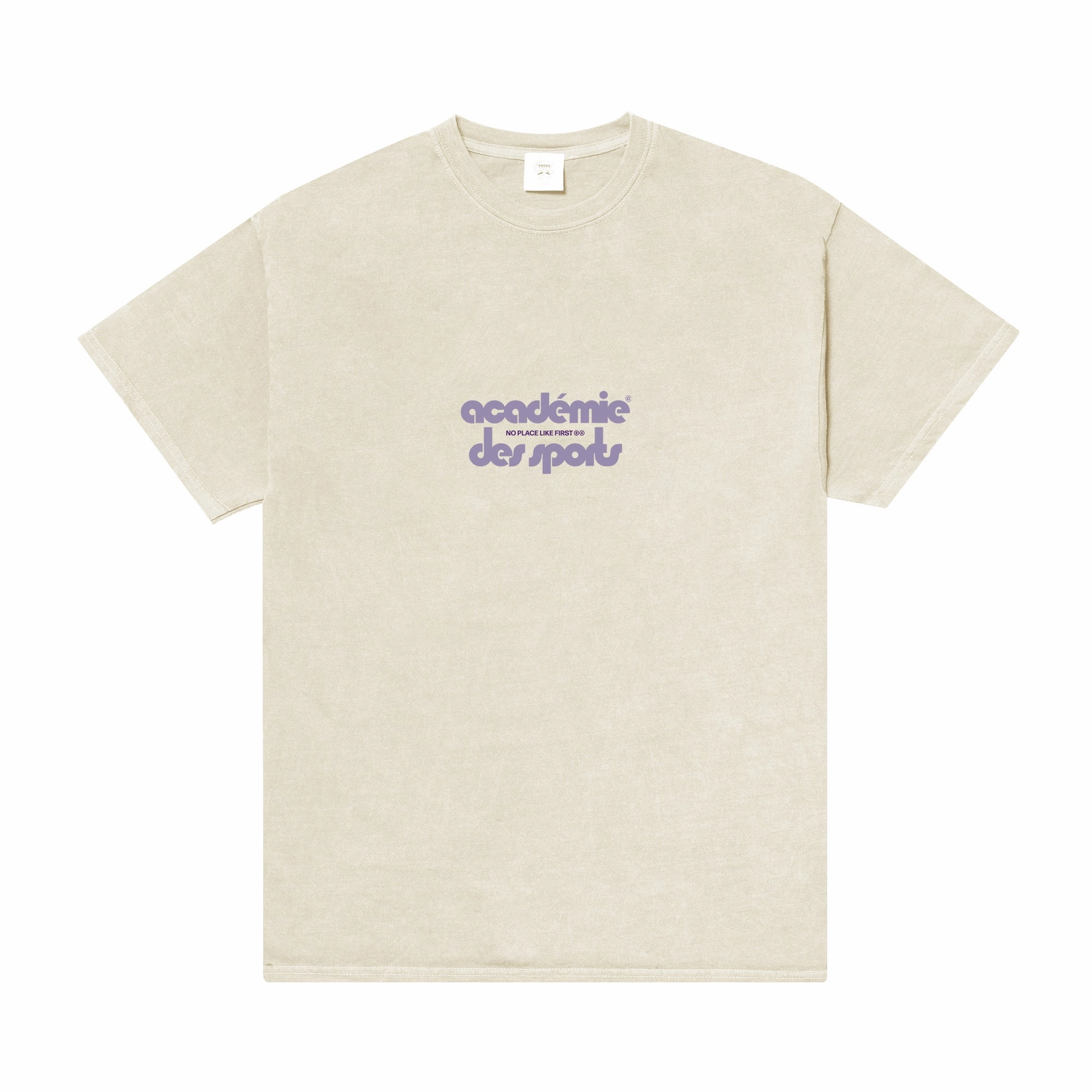 Anti Static Finish Vice 84 'Club Acad??mie' Vintage Washed Tee - Cream