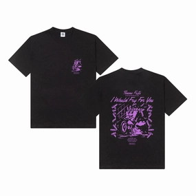 Pomme Frite 'Ride Or Fry' Tee - Black Yoga class