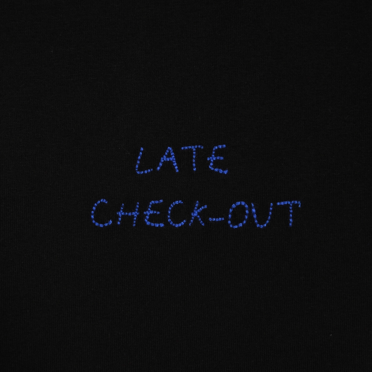 Minimalist Stitching Popincourt Late Checkout Organic Cotton T-Shirt (unisex)