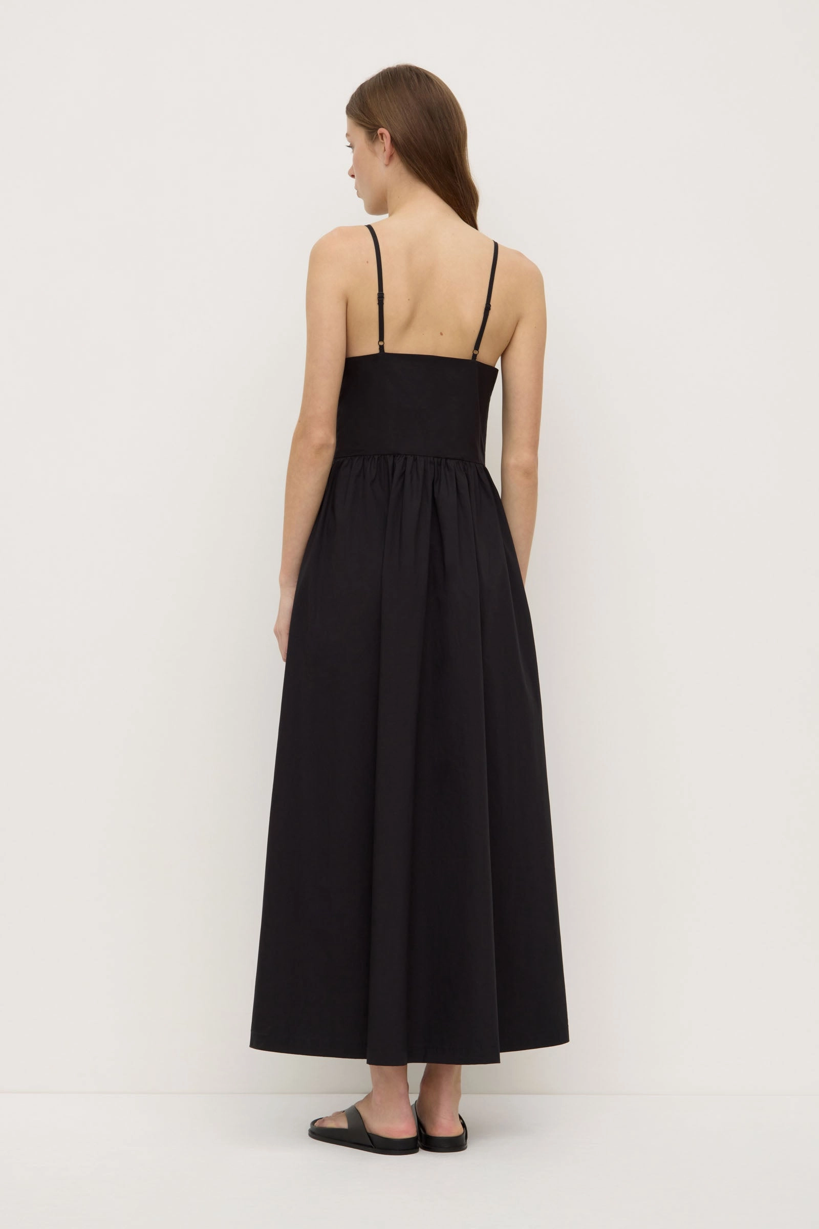 Casual Look Velvet-Touch Posie Midi Dress