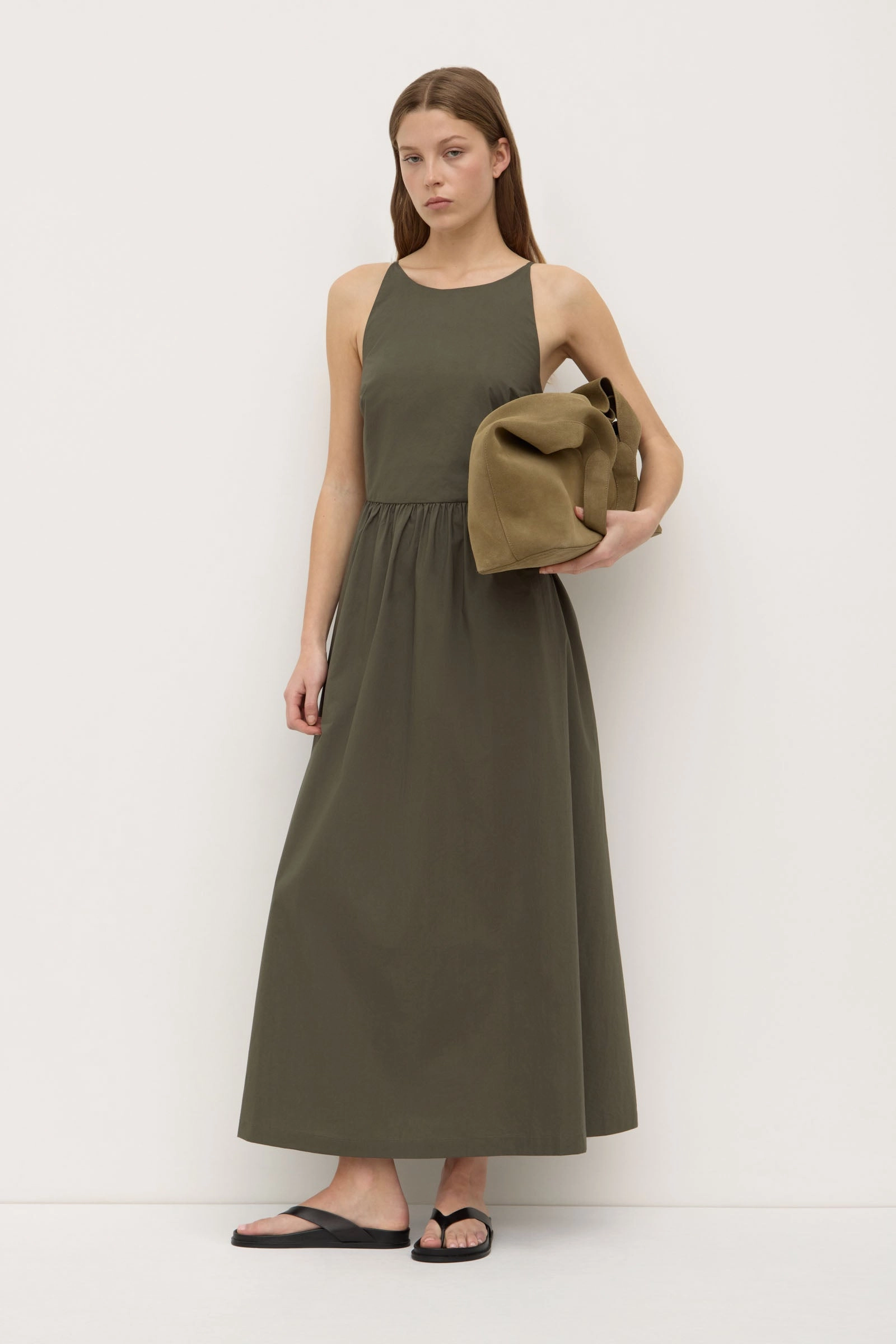 Posie Midi Dress Empire-Waist