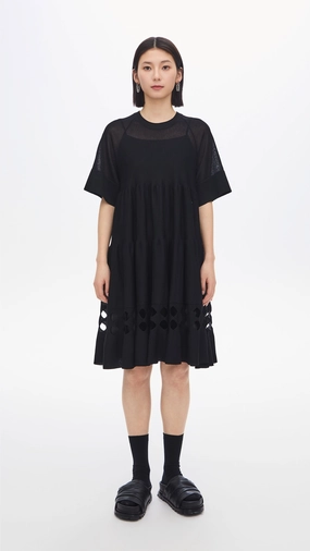 Pottery Knit Dolly Dress soft fit Edgy Layers