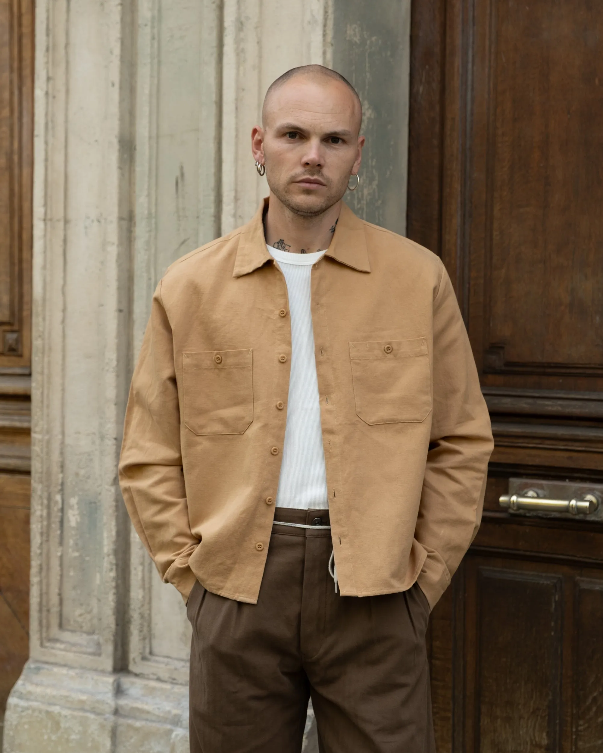 THE OVERSIZED WORK SHIRT adult clothing Contemporary Look