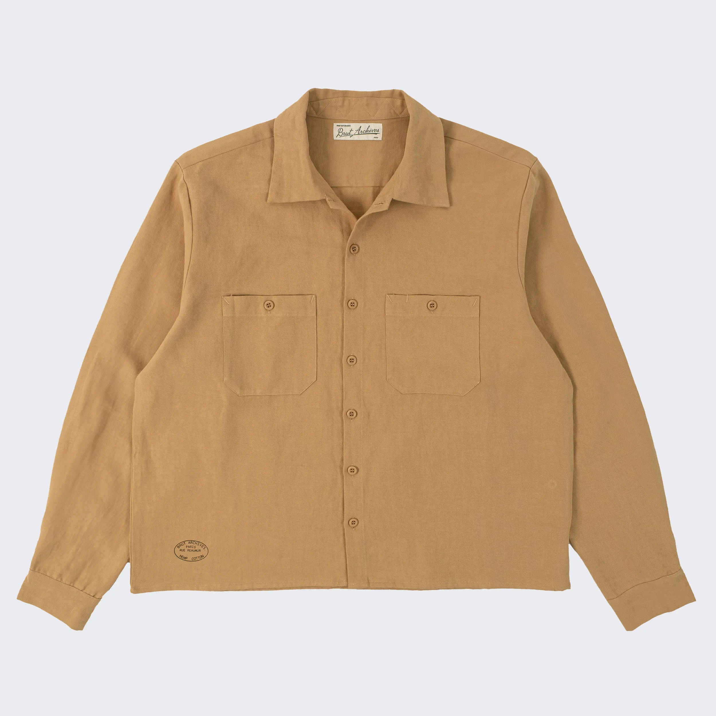 THE OVERSIZED WORK SHIRT Gradient effect