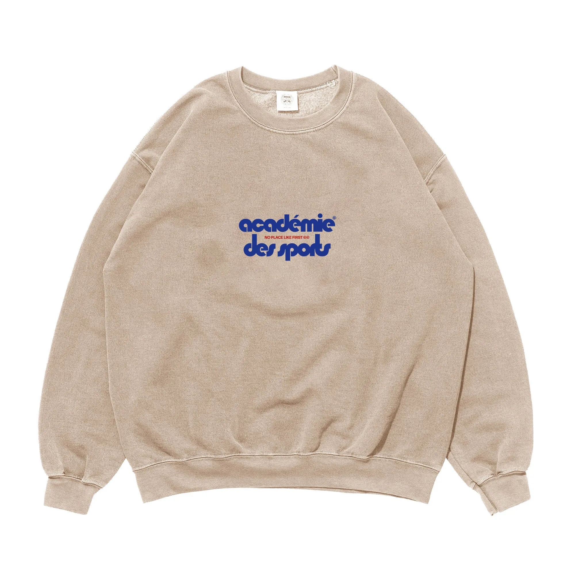 Vice 84 'Club Acad??mie' Vintage Washed Sweater - Sand Comfortable knit piece Essential Layering