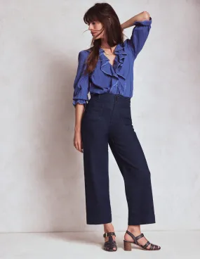 Primrose Patch Pocket Jeans-Indigo Braid Flex Fit