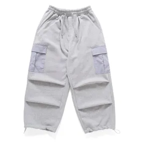 (PT383) Sweat Cargo Pants High Mobility Easy Wear