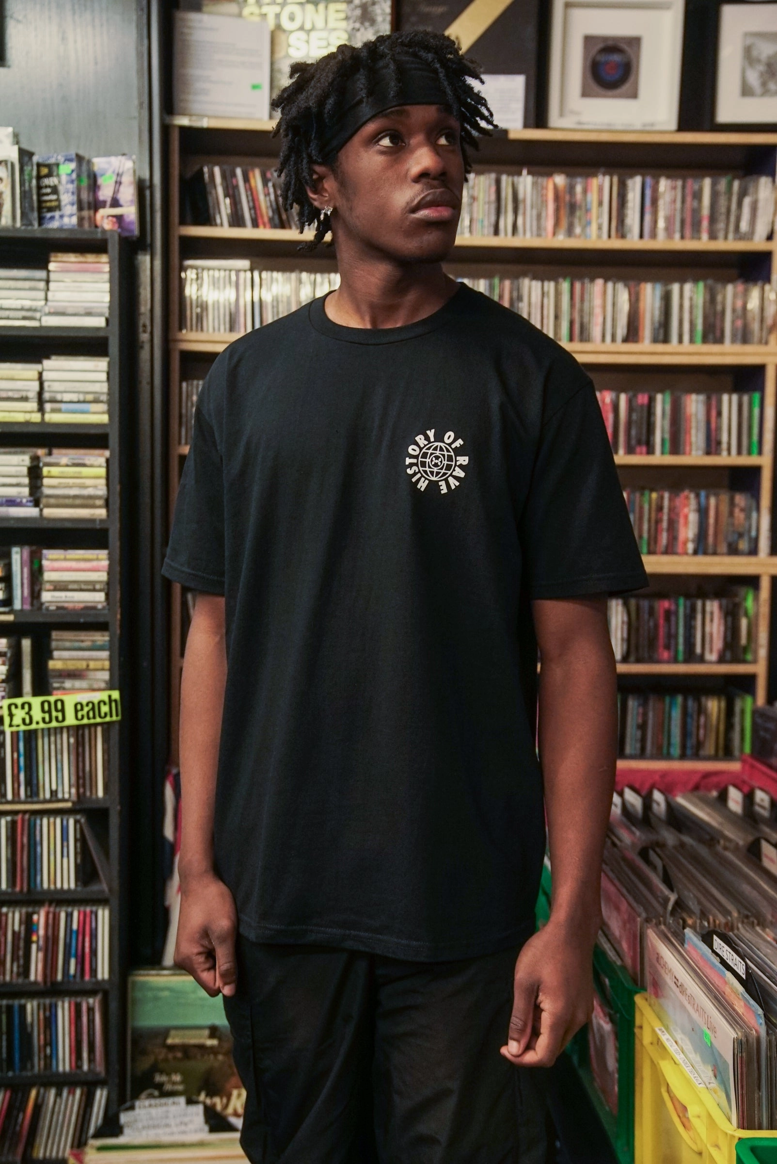 Cycling endurance History Of Rave 'Juicy Mixes' Tee - Black