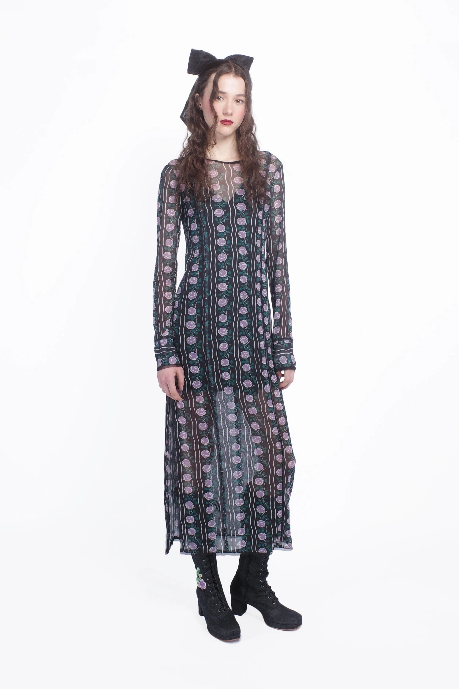 Rosetti Mesh Maxi Dress Light Soft Travel Fashion