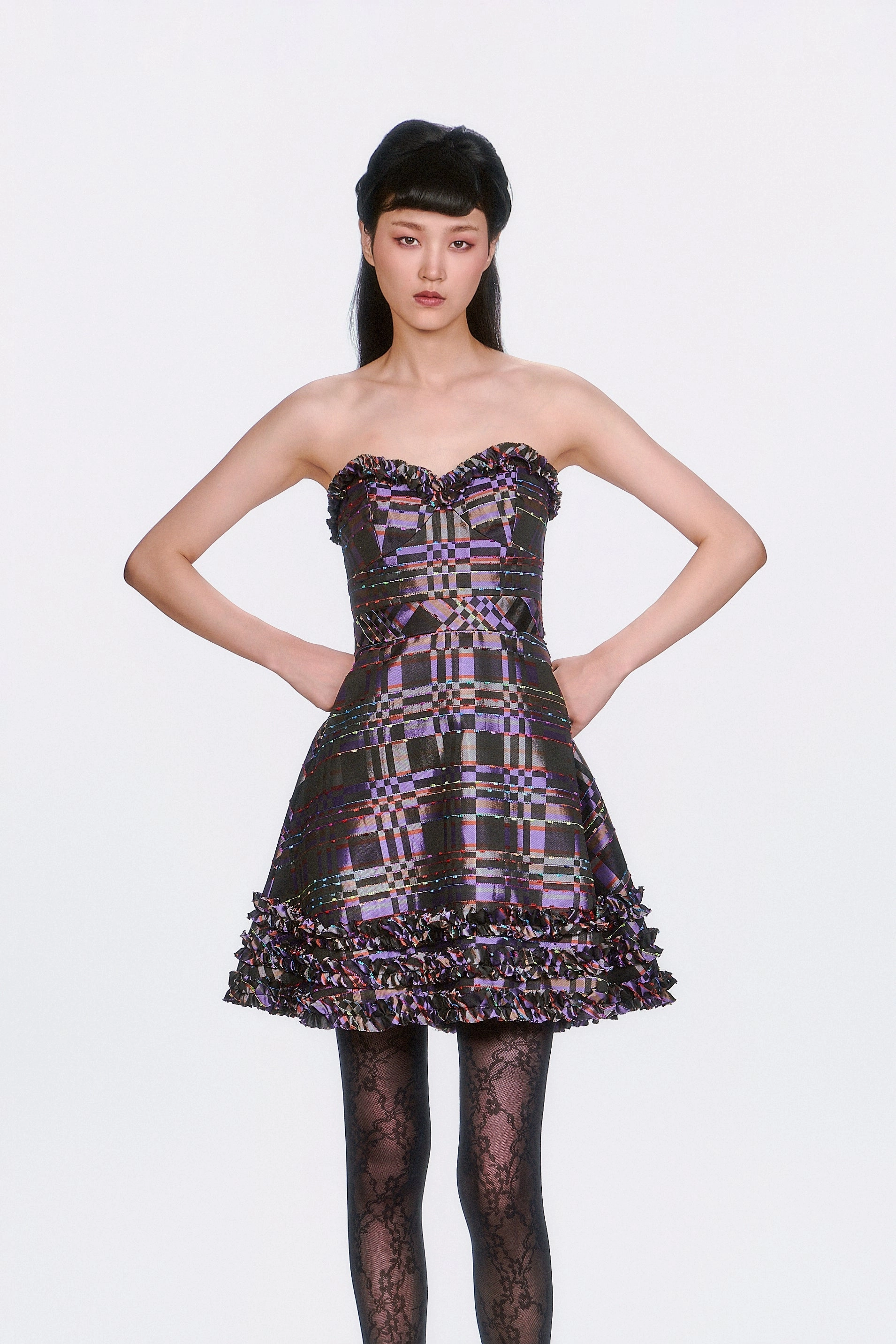 Shangri-La Taffeta Strapless Party Dress Curve-Enhancing Soft And Comfortable