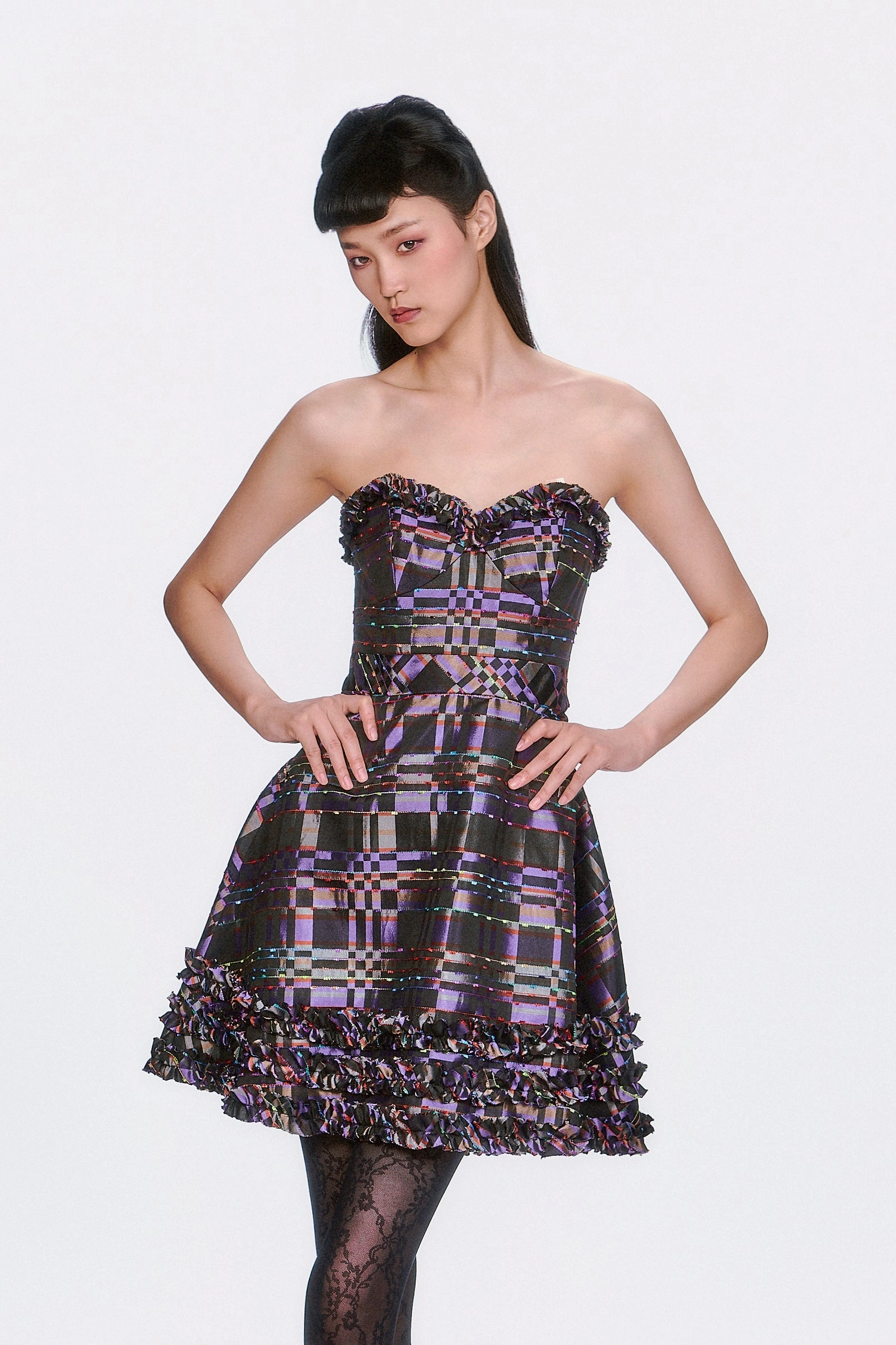 Shangri-La Taffeta Strapless Party Dress Timeless Energy