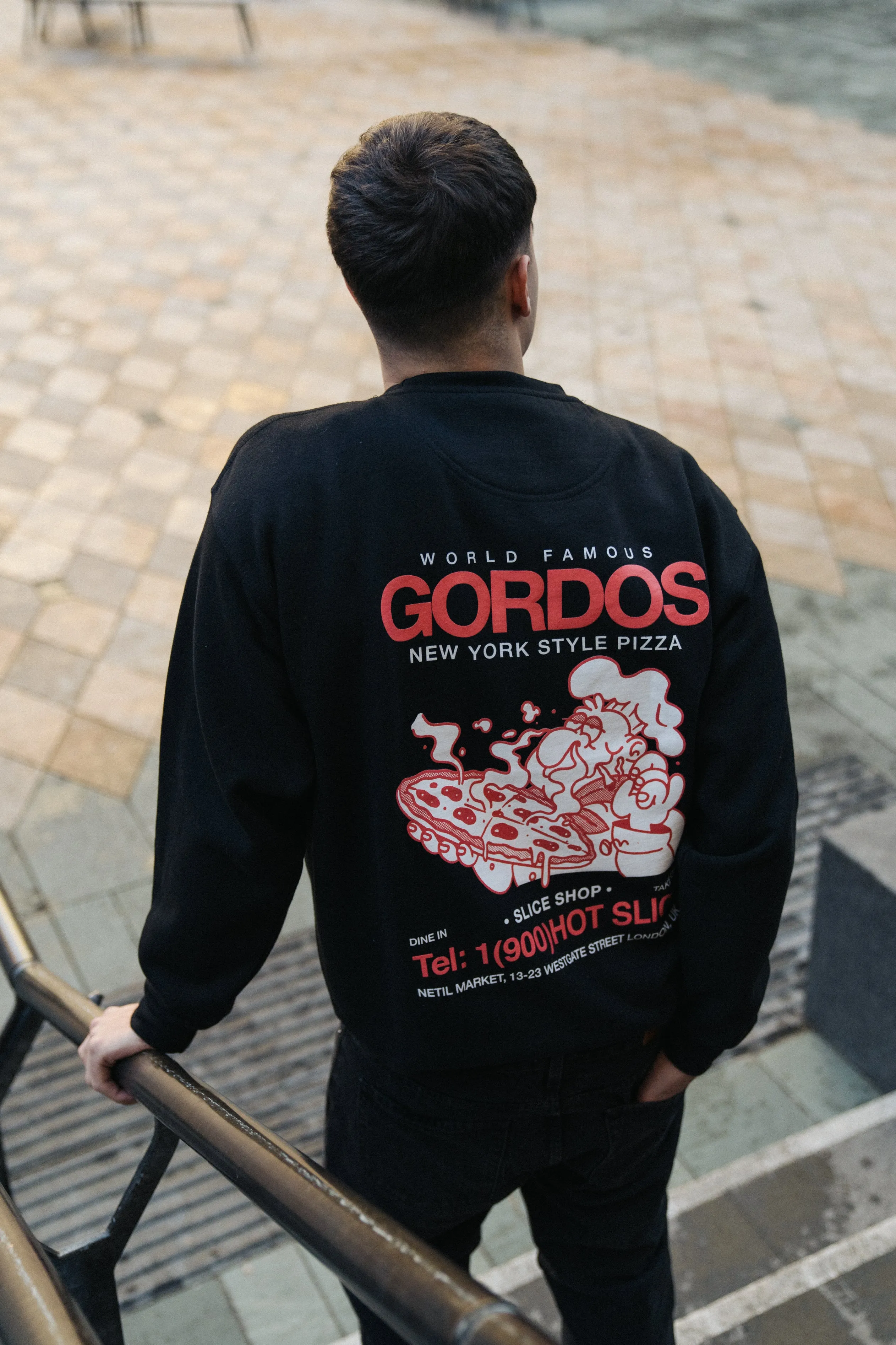 Tagless Labeling All Season Wear World Famous Gordos 'Gordos' Sweater - Black