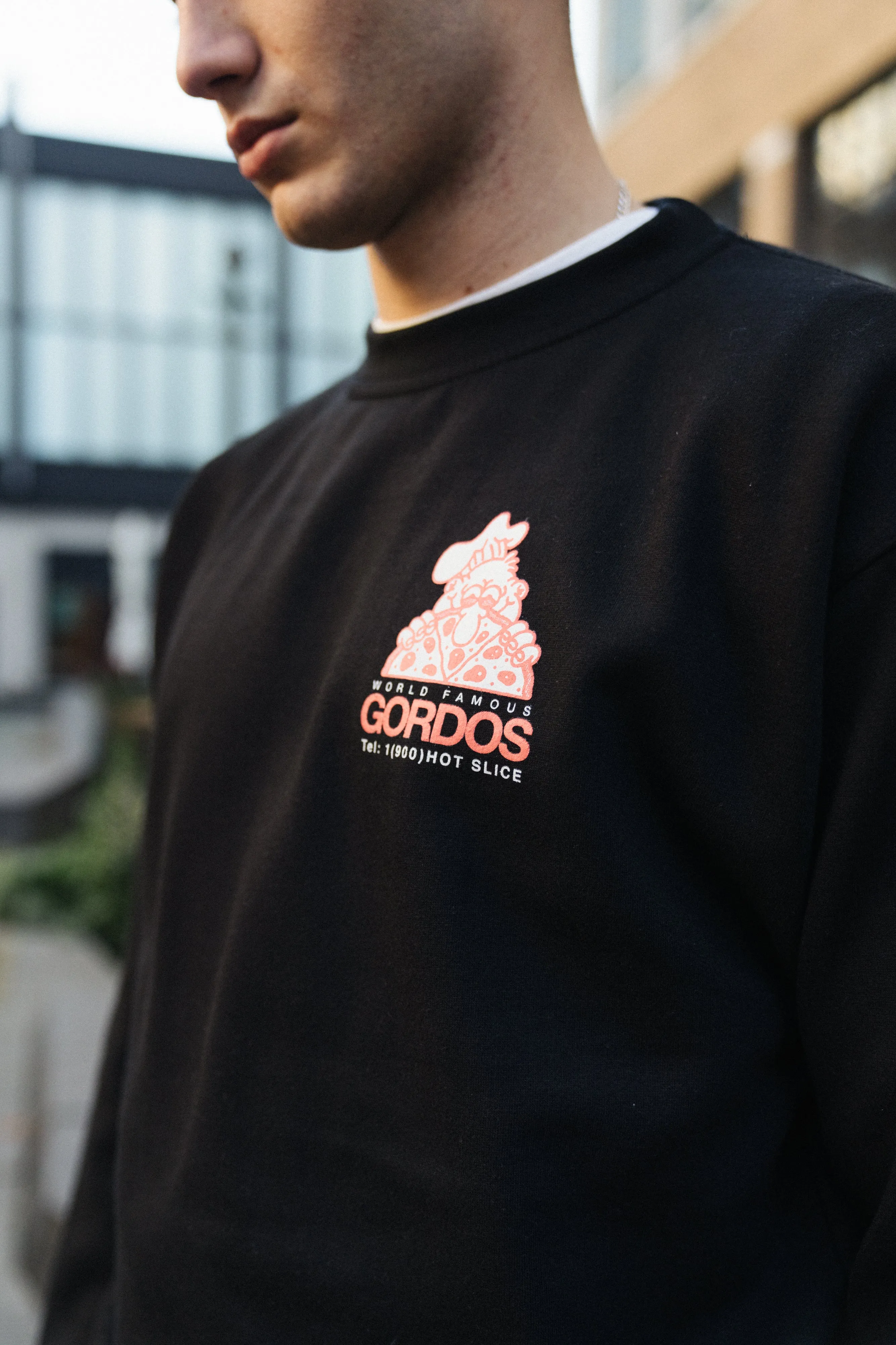 World Famous Gordos 'Gordos' Sweater - Black Cold-Weather Apparel