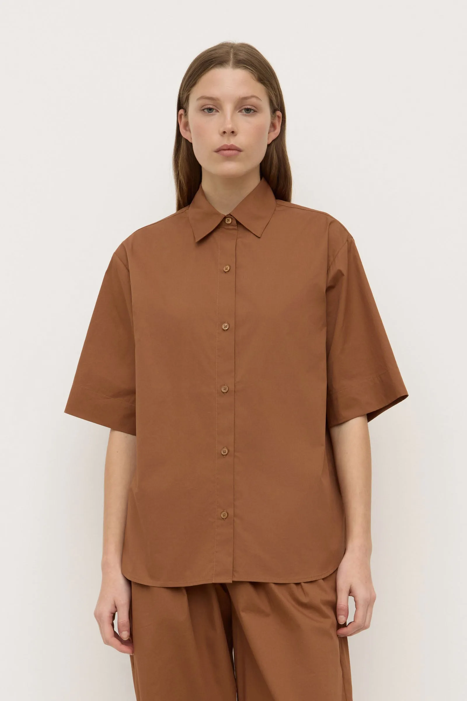 Joni Short Sleeve Shirt Bold colors