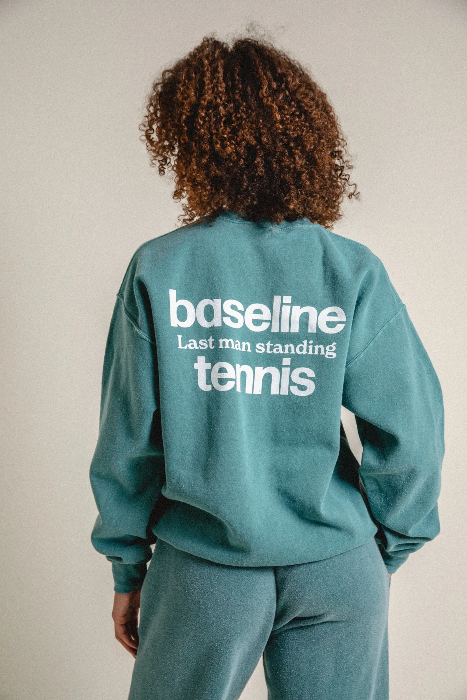 Cozy Essentials Vice 84 'Baseline' Sweater - Vintage Washed Green