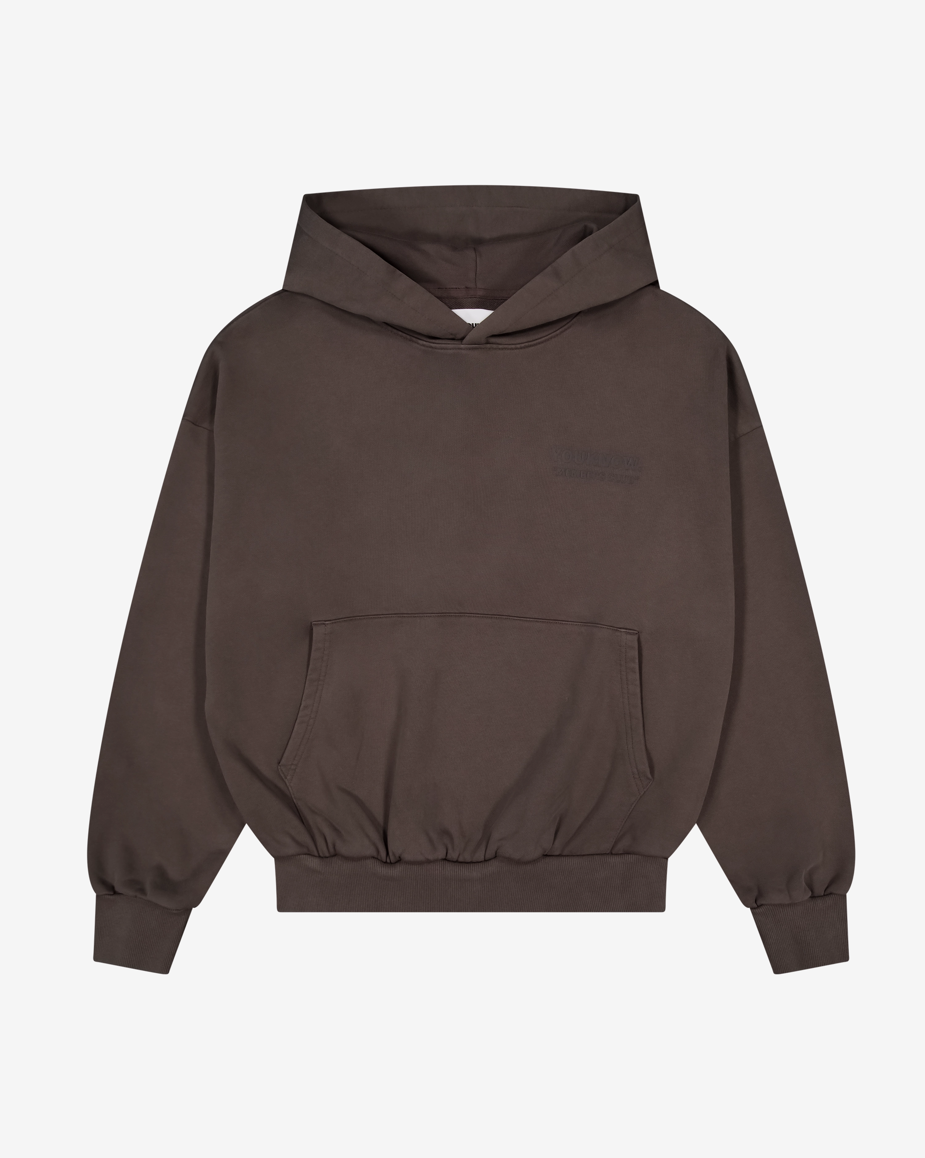 Outdoor Essential Breathable Material Members Club Hoodie | Washed Brown