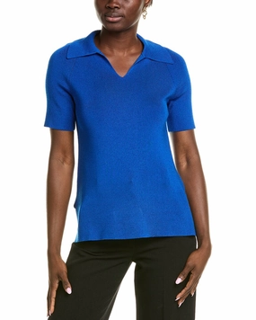 Lafayette 148 New York Polo Sweater Cold Day Look