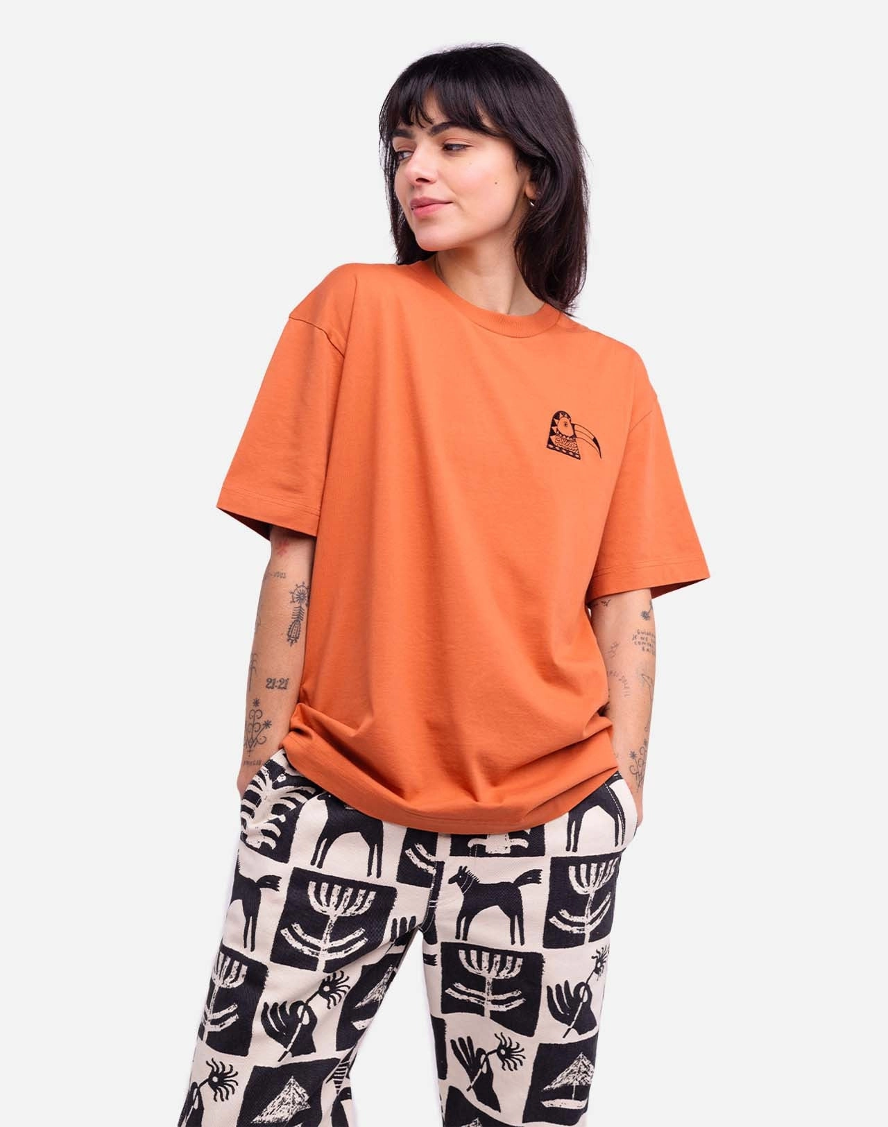 Rampha Short Sleeve T-Shirt Garment Dyed Finish