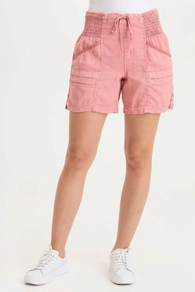 Rebel Linen Tabbed Short Quick Layer Fit