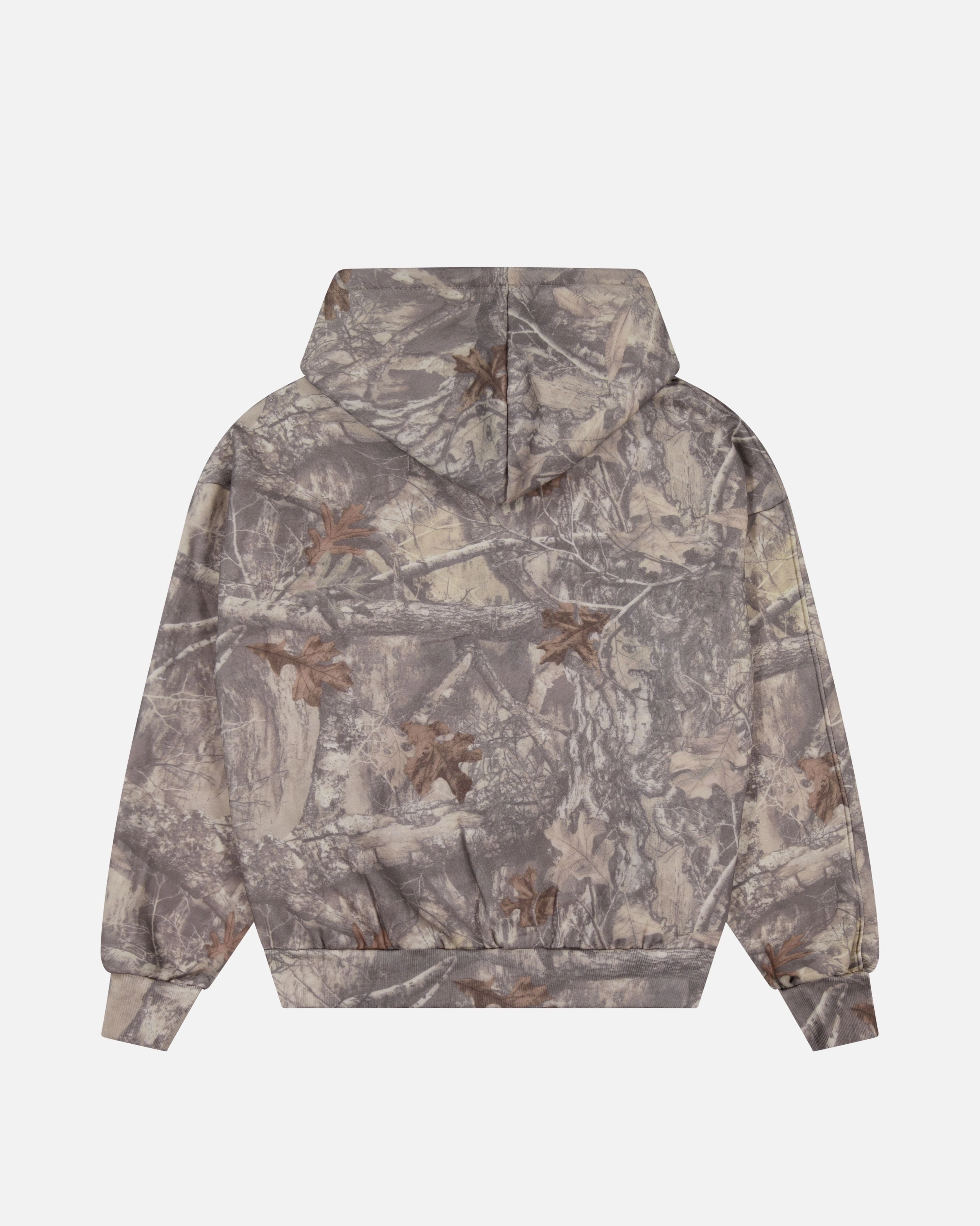 Recon Zip Up Hoodie | Camo Warm Hip Hop Fashion