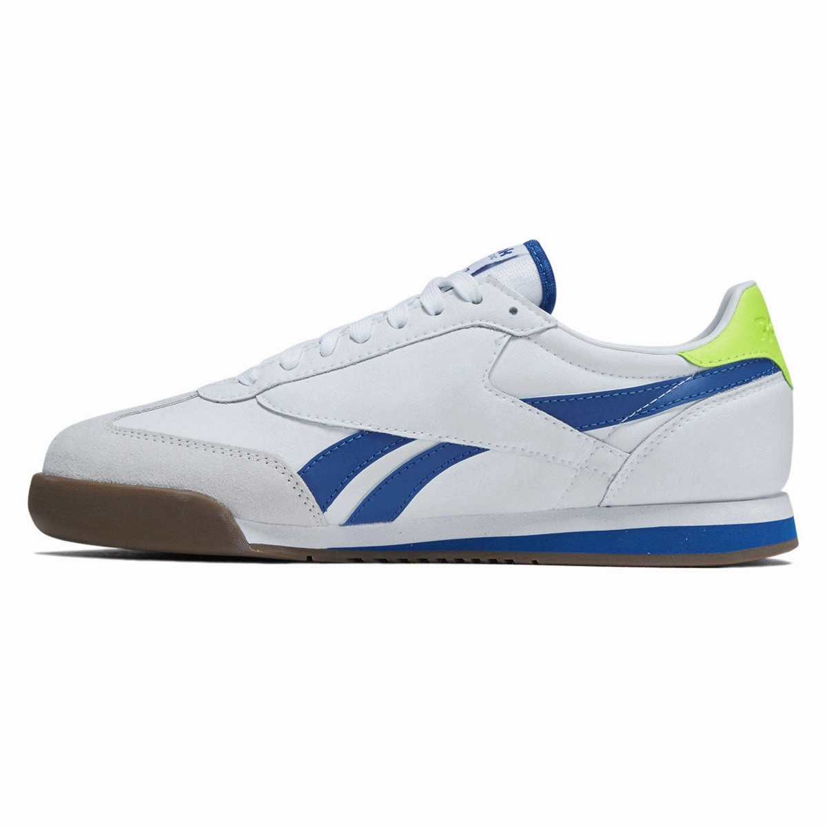 Reebok Campio XT Shoes - Ftwr White/Optimum Blue/Gum All-weather chic Canvas Fabric