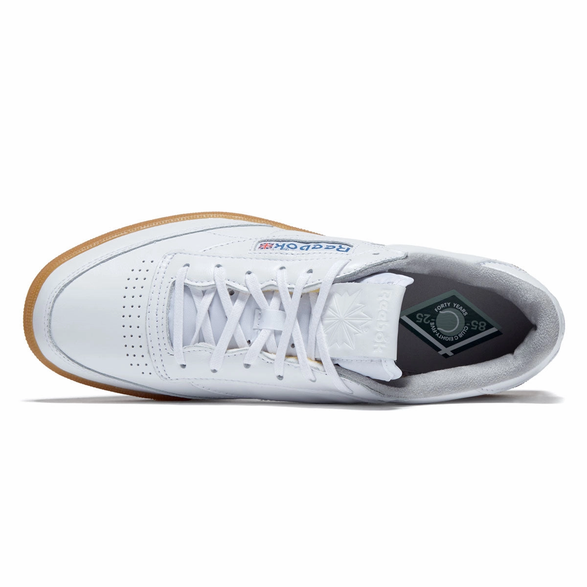 Run All Day Reebok Club C 85 Vintage Shoes - Ftwr White/Grey2/Gum
