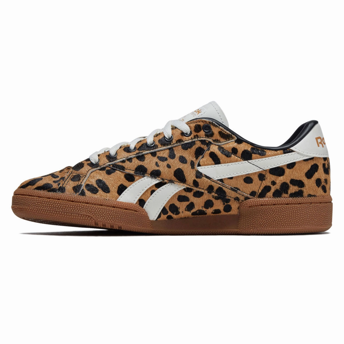 Reebok Womens Club C Grounds UK Shoes - Cheetah/Cheetah/Chalk Stable Run