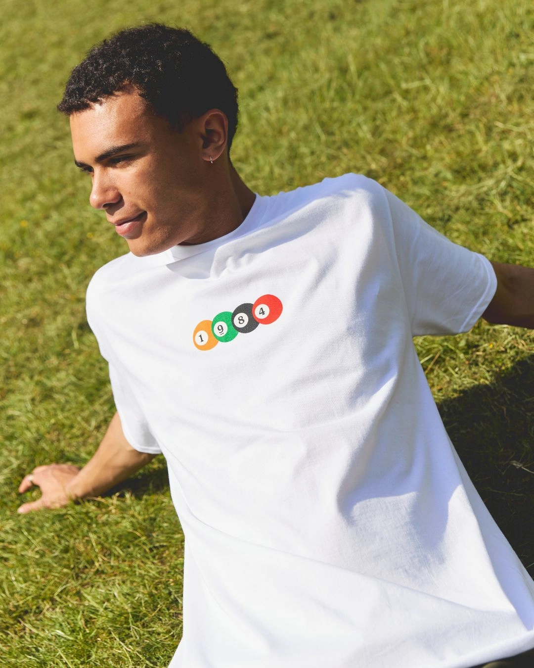Vice 84 'Rack 'Em Up' Tee - White AllDay Comfort