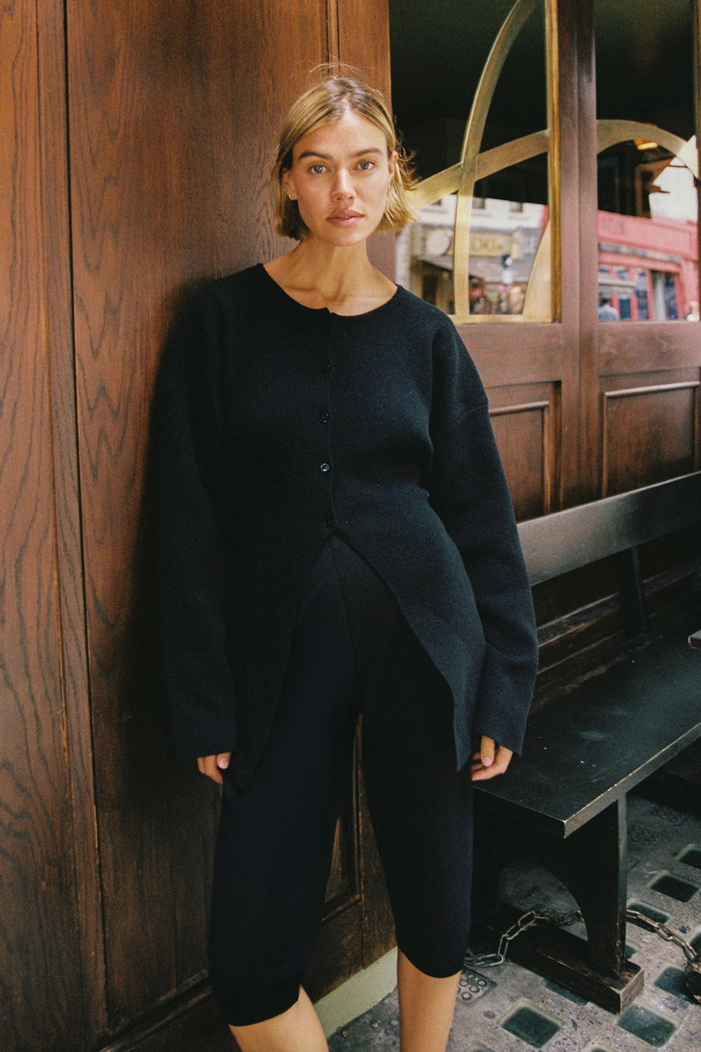 Comfy Look DEMI BLACK CAPRI PANT