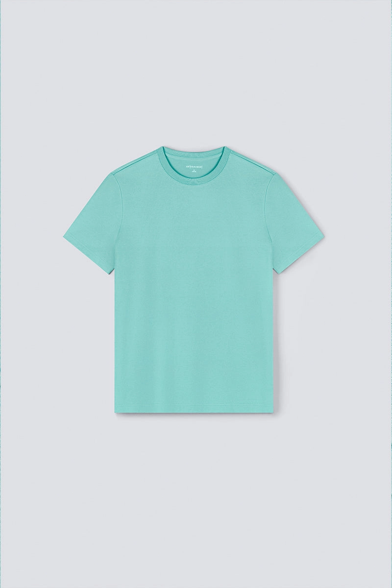 Regal Crew Neck T-Shirt | Turquoise Green PT5218 Classic Wearable