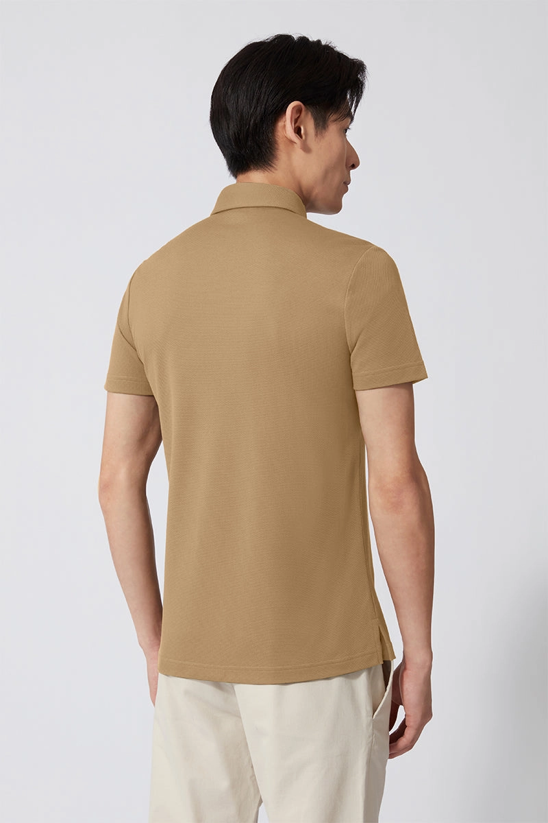 Regal Pique Polo | Khaki 171028 Lightweight Comfort Durable Double Stitching