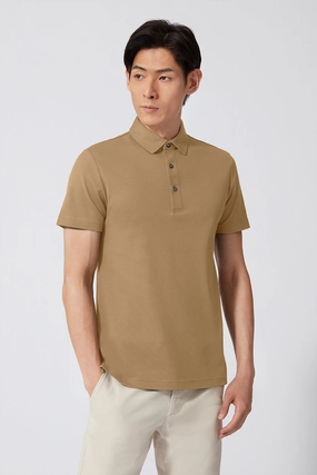 Regal Pique Polo | Khaki 171028 Breathable Textile
