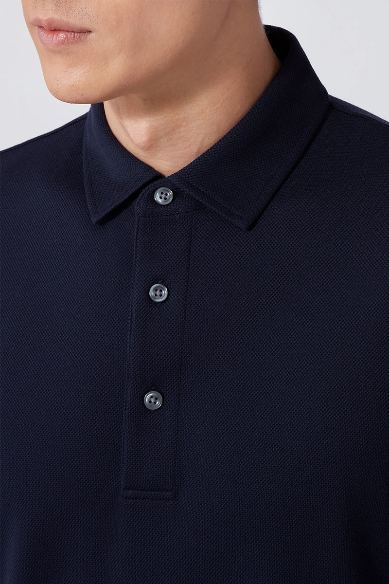 Regal Pique Polo | Navy NNY096 Breathable Top Urban Comfort