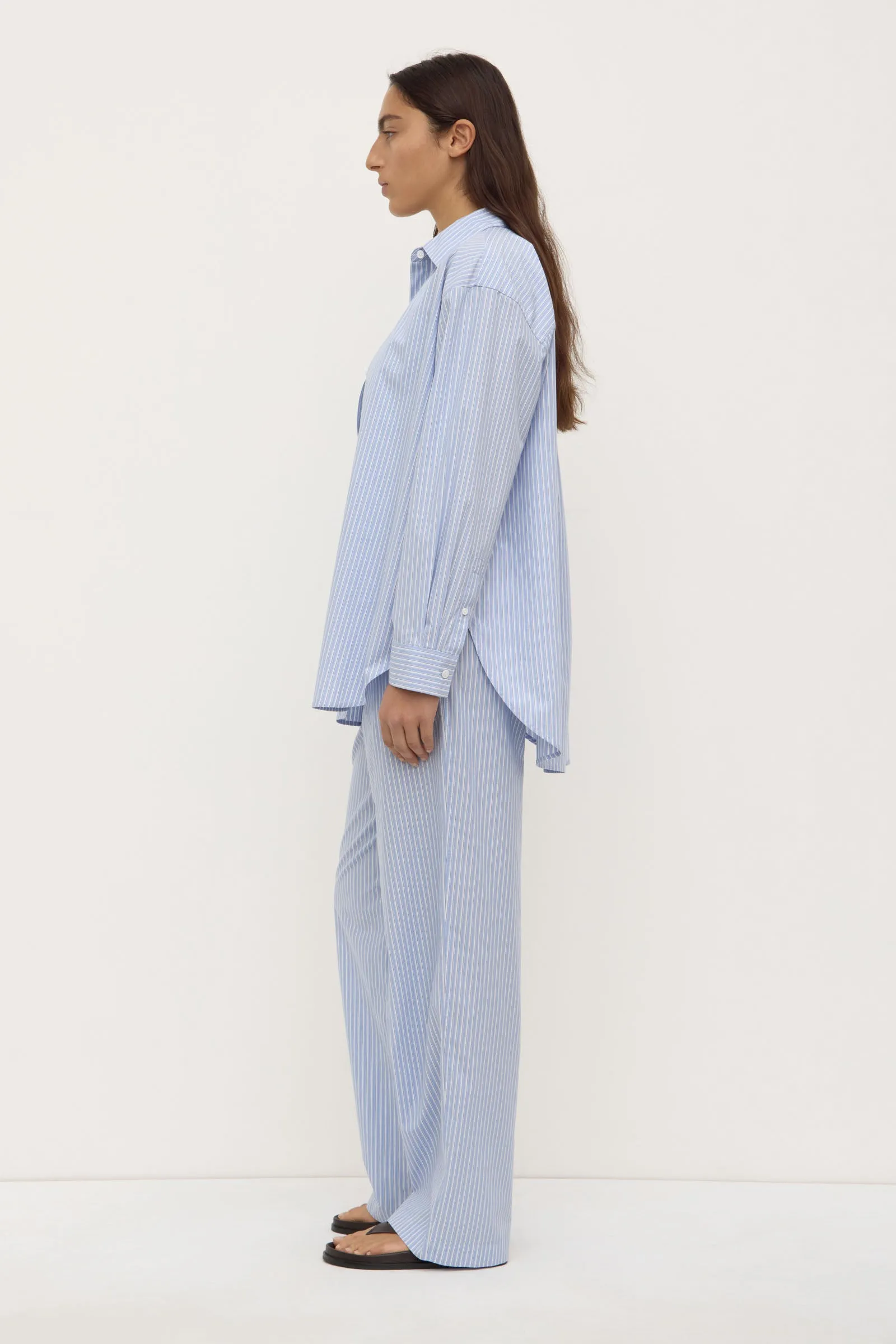 Quick Release Placket Nixie Stripe Shirt