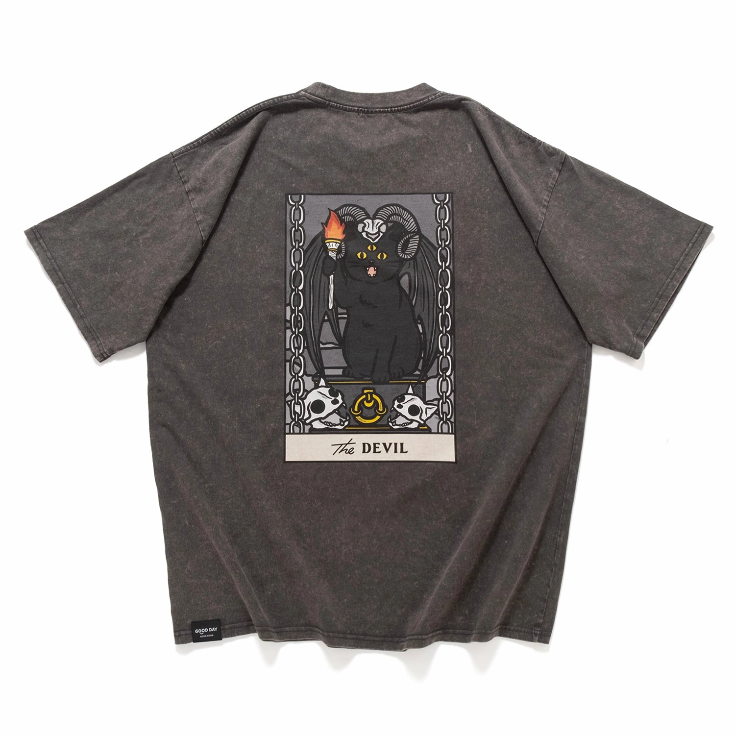 Streetwear Airflow Ventilation (ZT1749) Catarot V1.7 The Devil Graphic Tee