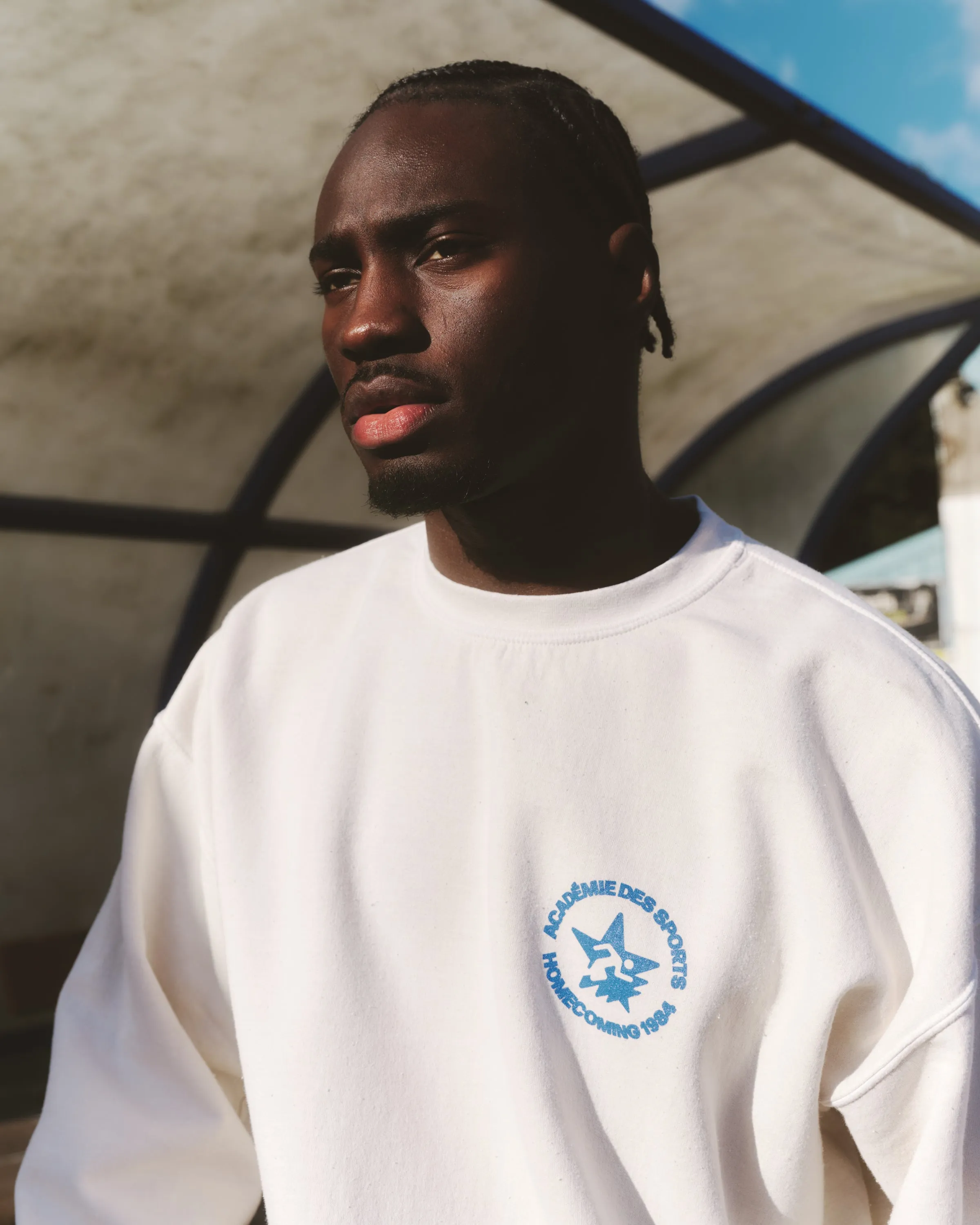 Vice 84 'Homecoming' Vintage Washed Sweater - Cream Effortless Comfort Wear