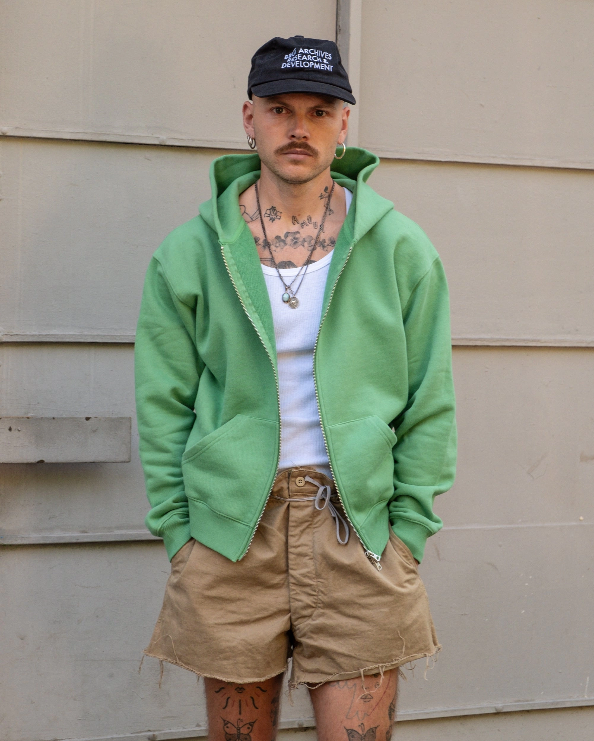 Fashion Wearable THE ZIP SWEAT