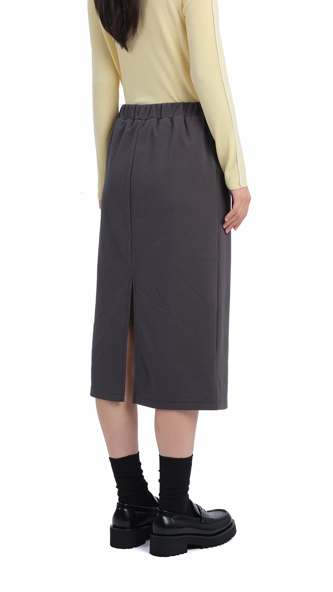 Modern Look Split hem Pencil Split Skirt