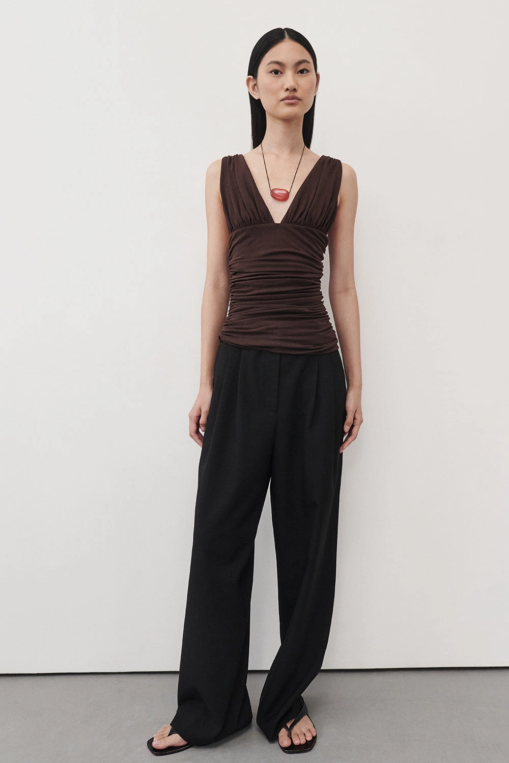 Weekend Ready Ripped design REMY BLACK TAILORED PANT