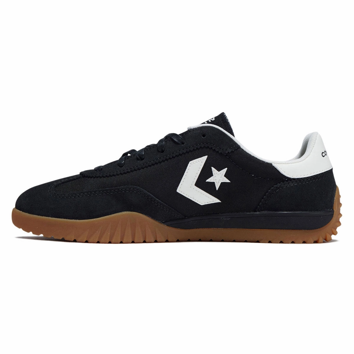 Converse Run Star Trainer Shoes - Black/Egret/Honey Sporty lining Moisture Wicking Insole