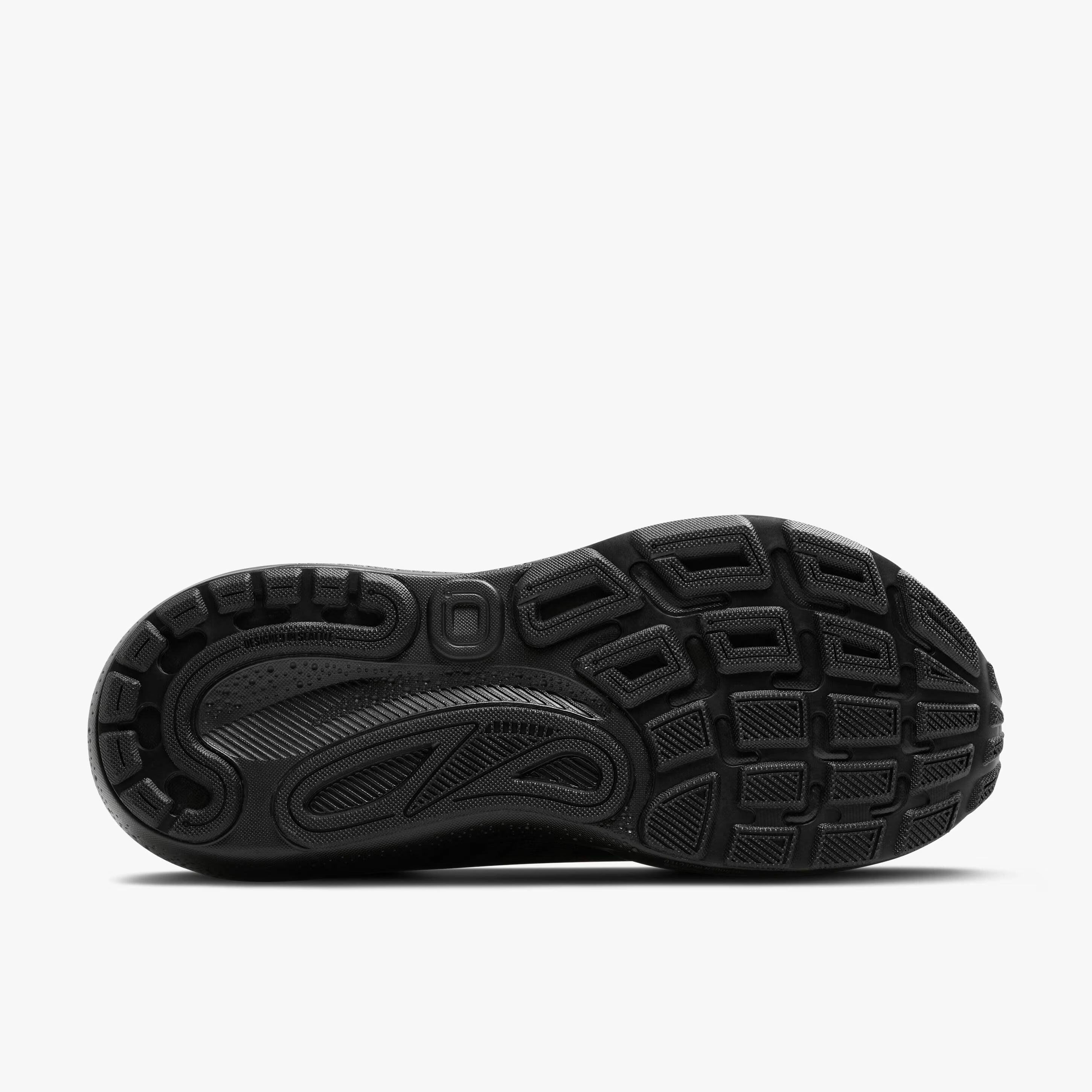 Brooks Men's Adrenaline GTS 24 Running Shoes Black / Black / Ebony Outdoor Session
