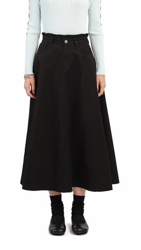 Contemporary Mood Seasonal special Ruffles Trim Skirt